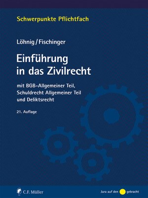 cover image of Einführung in das Zivilrecht